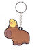 Schlüsselanhänger PVC Capybara Entchen 5cm