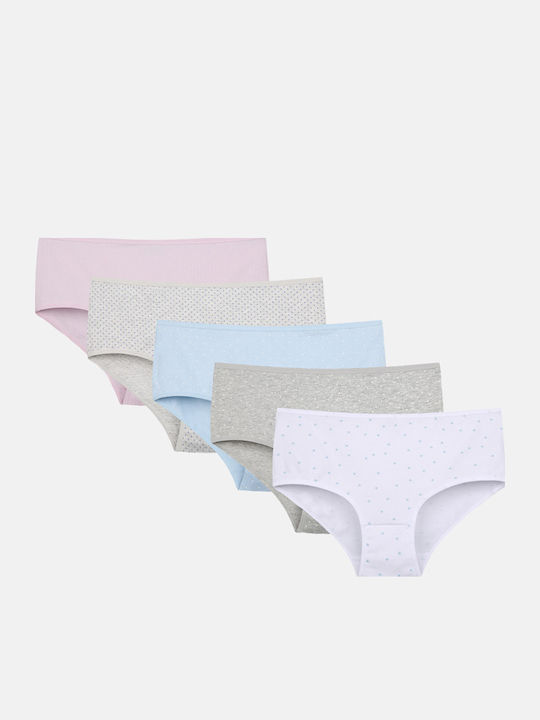 Βαμβακερά Γυναικεία Slip MultiPack Multicolor