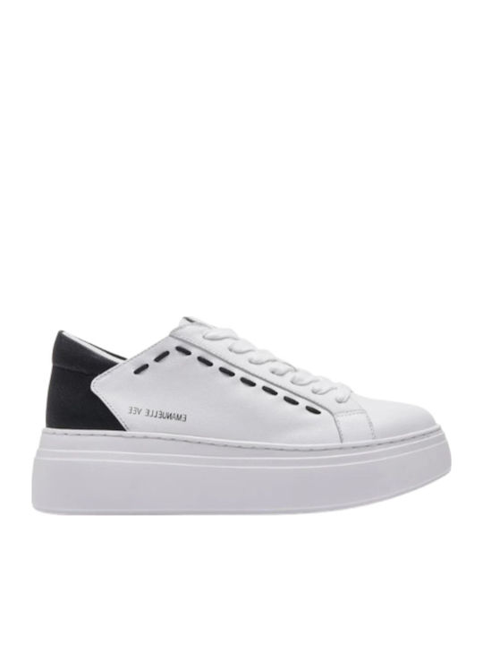 Emanuelle Vee Sneakers White / Black