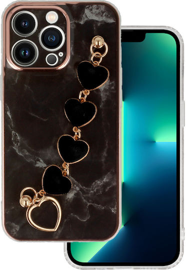 Задна корица Силикон / Пластмаса Черен (iPhone 13 Pro)