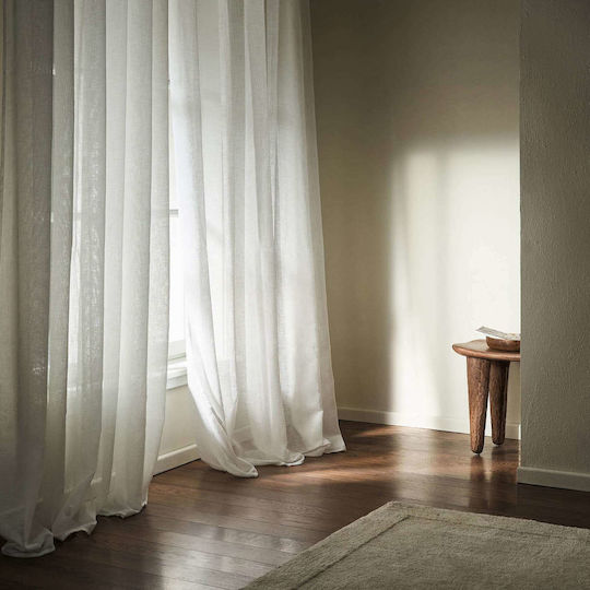 Gofis Home Combe 502 Mit Grommets Weiße 140x280cm