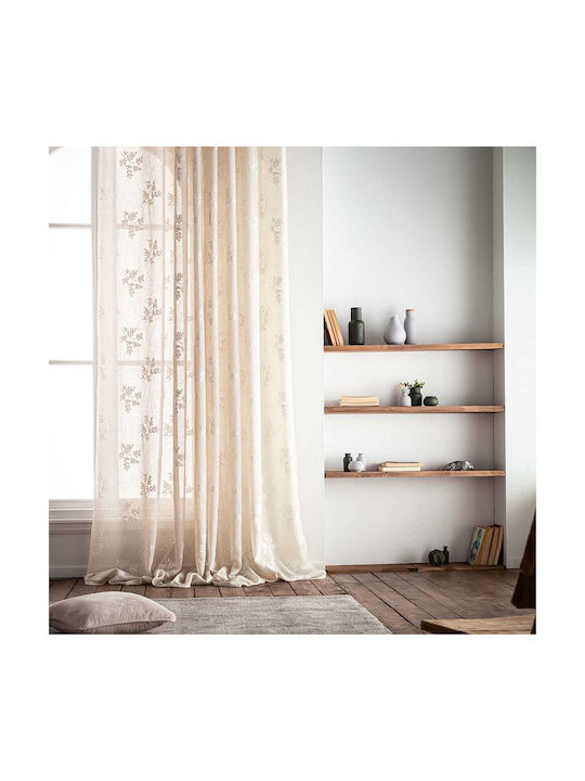 Gofis Home Perdea Cu Capse Bej 140x280cm