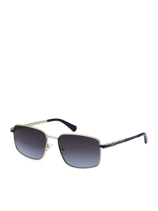Kenneth Cole Men's Sunglasses with Gray Metal Frame and Gray Lens