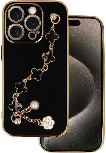 Back Cover Σιλικόνης Μαύρο (iPhone 15 Pro)