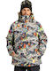 Snow Basis Print Jacket Black
