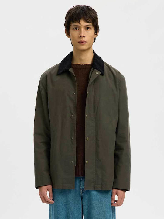 Selected Jacke Wasserdicht Green