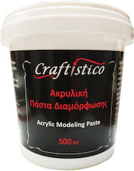 Acrylfarbe Decoupage Craftistico Modellierpaste 500ml
