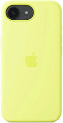 Apple Silicone Back Cover Case Neon Yellow iPhone 17e / 16e Apple Silicone Back Cover Case Neon Yellow iPhone 17e / 16e
