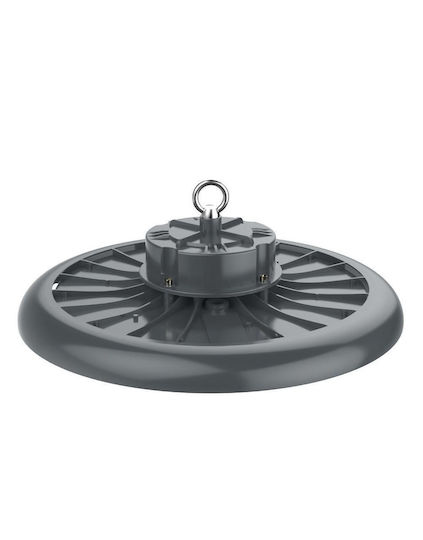 Universe Commercial Bell Light 150W Cool White 15000lm with Built-in LED Gray