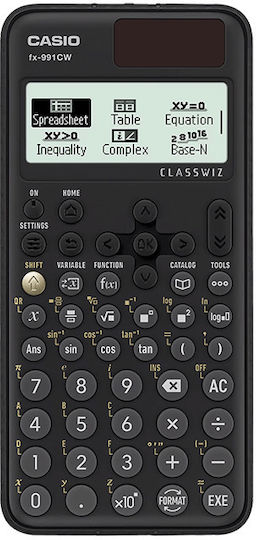 Casio Калкулатор Научен в Черен Цвят 1бр