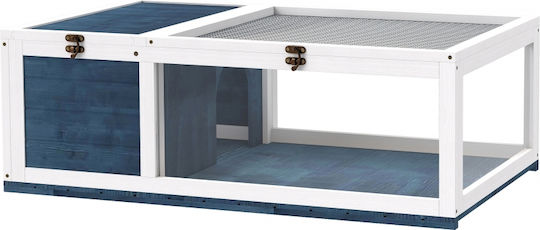 Pawhut Клетка за гризачи 91x60.5x32см