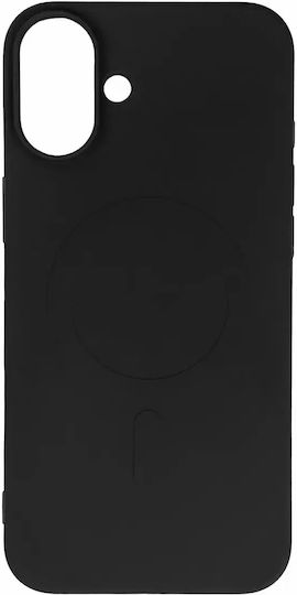 Hurtel Umschlag Rückseite Silikon Schwarz (Galaxy A17)