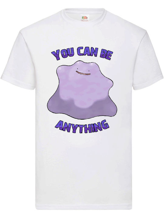 Λευκή Μπλούζα Tshirt Pokemon Ditto Original Fru...