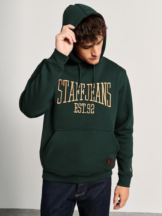 Sweatshirt with Hood Green