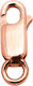 Clasp Rose 9K Gold Crab 10.60mm
