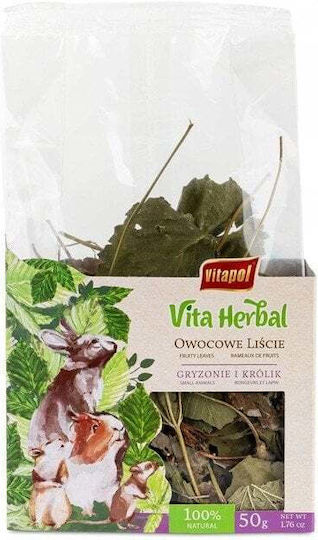 Vita Herbal Fruit Leaves Rodents Rabbits 50g 4 Pieces Display