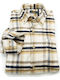 Herrenhemden Langärmeliges Overshirt Camel