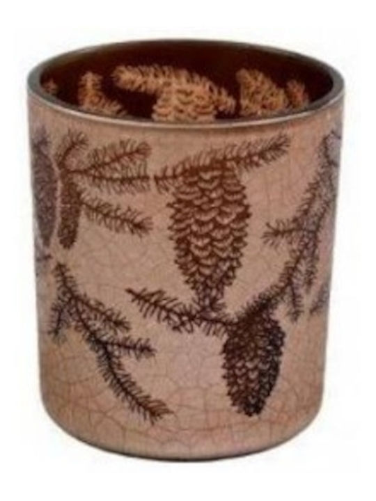 Atmosphera Atmosphera Brown Christmas Candlesti...