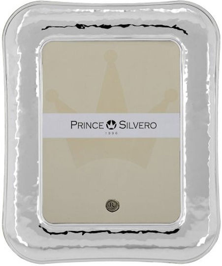 Prince Silvero Κορνίζα Ασημένια με Ασημί Πλαίσιο