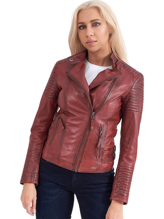 Vainas Calypso Δερμάτινο Γυναικείο Biker Jacket...