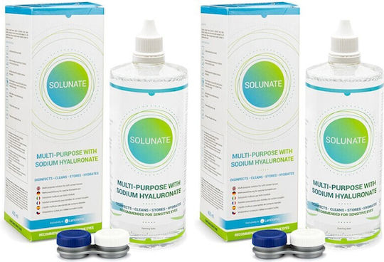 Solunate Мултифункционален Разтвор 2 X 400 Ml Калъфчета