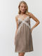 Aruelle Women's Nightdress Mocha