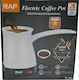 Raf Ηλεκτρικό Μπρίκι 500W με Χωρητικότητα 500ml Μαύρο