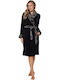 Pastunette Women's Robe Black