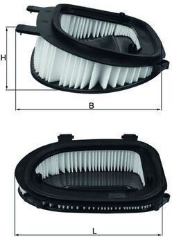 Mahle Air Filter Lx 3541