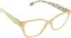 Oramont Damen Lesebrille +3.75 in Beige Farbe 9088