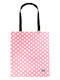 Shopping Bag Wonder Pattern 2 Light Pink Polka Dot
