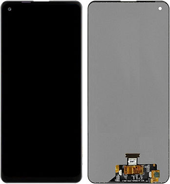 O ecran cu Mecanism Tactil pentru Galaxy A21s (Negru)
