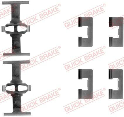 Комплект Спирачни Накладки Quick Brake 109-1092