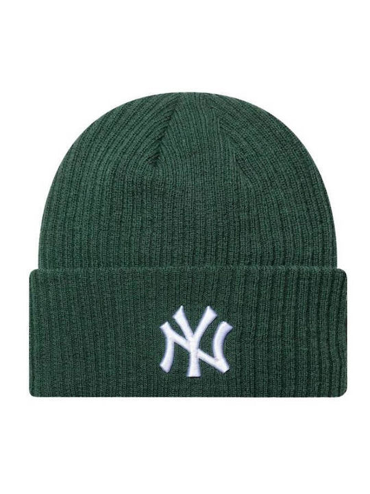 Beanie Unisex Beanie Knitted in Green color