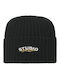 Beanie Ανδρικός Σκούφος Πλεκτός σε Μαύρο χρώμα