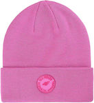4F Beanie Ανδρικός Σκούφος Πλεκτός σε Ροζ χρώμα