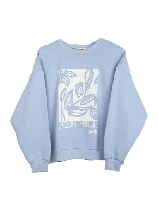 Long Women's Sweatshirt Blue