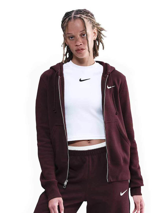 Nike Sportswear Μακριά Γυναικεία Ζακέτα Φούτερ ...
