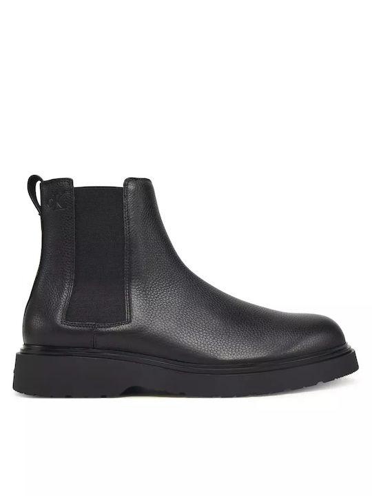 Schwarz Chelsea Stiefeletten
