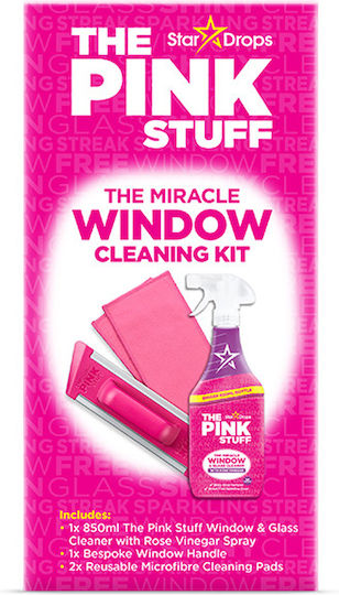 The Pink Stuff Spray de Curățare pentru Geamuri 1x850ml