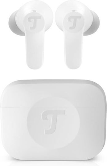 Teufel Airy TWS 2 In-ear Bluetooth Handsfree Ακουστικά με Αντοχή στον Ιδρώτα και Θήκη Φόρτισης Λευκά