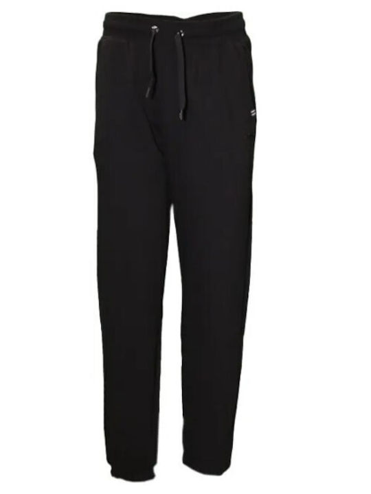 FILA Larry Παντελόνι Φόρμας με Λάστιχο Μαύρο