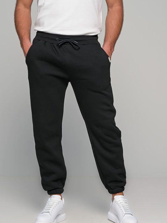 Ben Tailor Basic Jogginghose mit Gummizug Black