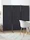 HomCom Decorativ Paravan Metalic 253x182cm