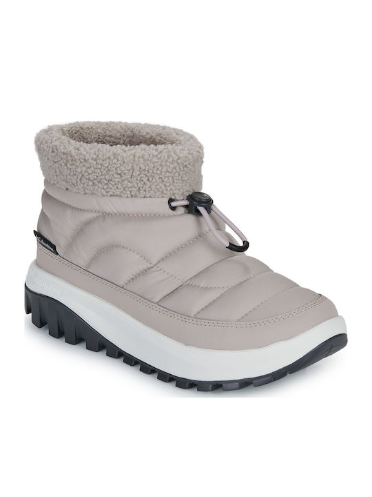 Columbia Snowtrot Shorty Γυναικείες Μπότες Μπεζ