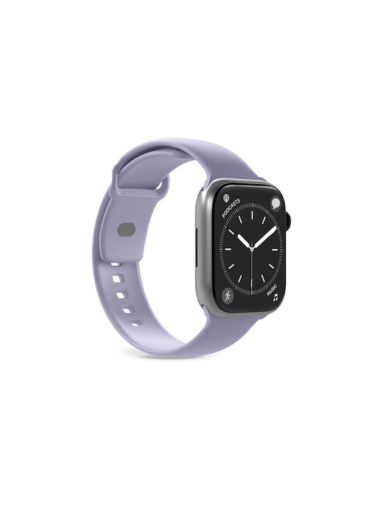Puro Icon Λουράκι Σιλικόνης Μωβ (Apple Watch 38...