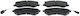 Bosch Brake Pad Set Disc Brake 0 986 494 799