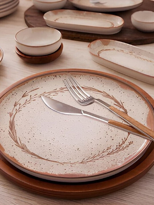 Kutahya Porselen White Porcelain Dinnerware Set 24pcs