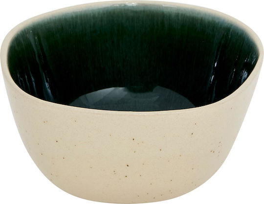 Bol de Servire pentru Cereale Rotund Ceramică Verde cu Diametru 11buc