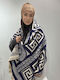 Women's Wool Neck Warmer Navy Blue